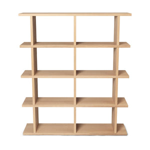 Ferm Living Kona boekenkast 122,5x141 cm Naturel