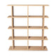 Ferm Living Kona boekenkast 122,5x141 cm Naturel