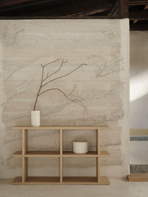 Ferm Living Kona boekenkast 122,5x72 cm Naturel