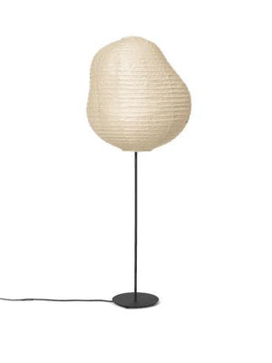 Ferm Living Kurbis vloerlamp Naturel/Zwart