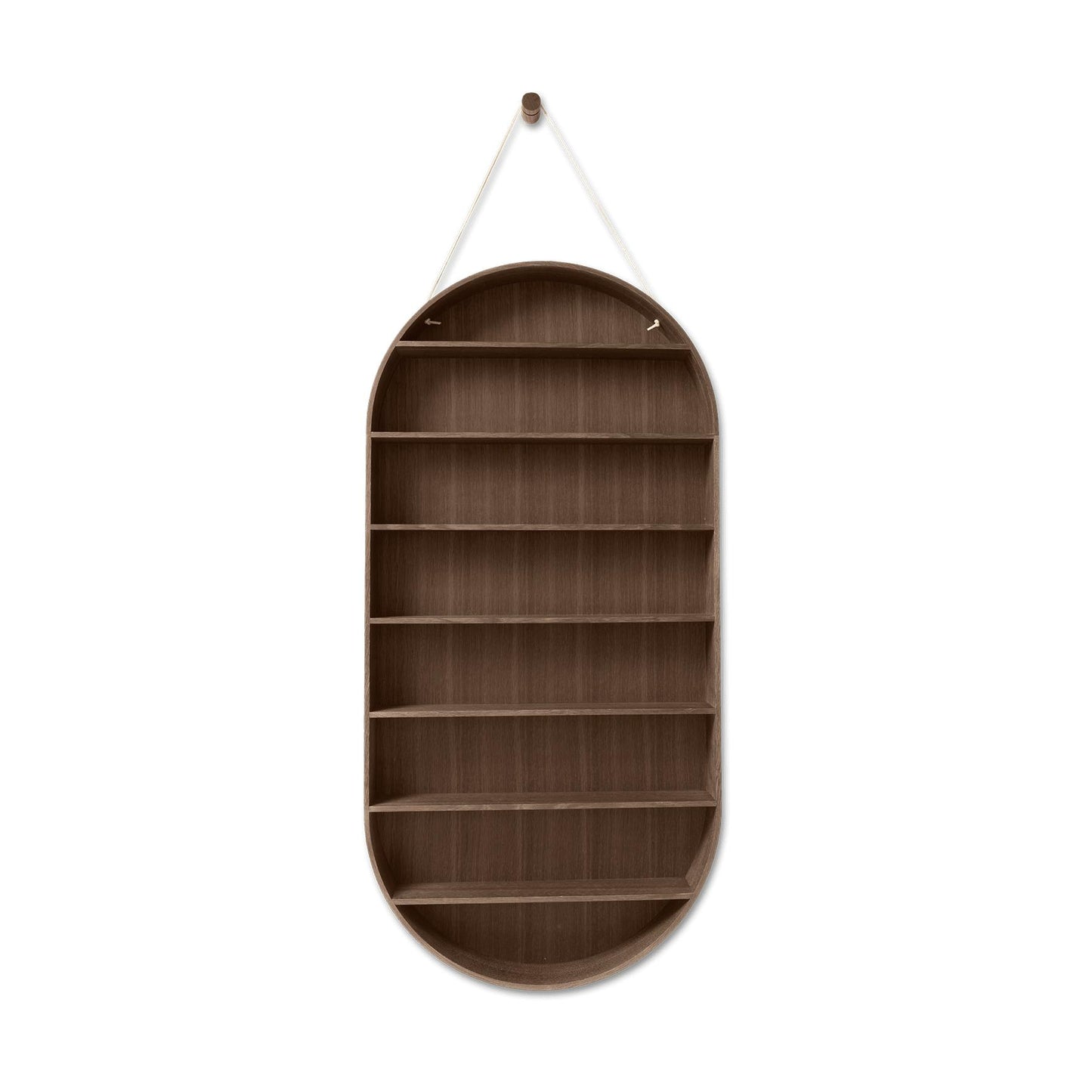 Ferm Living Oval Dorm wandrek gerookt eiken