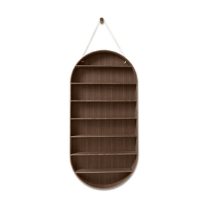 Ferm Living Oval Dorm wandrek gerookt eiken
