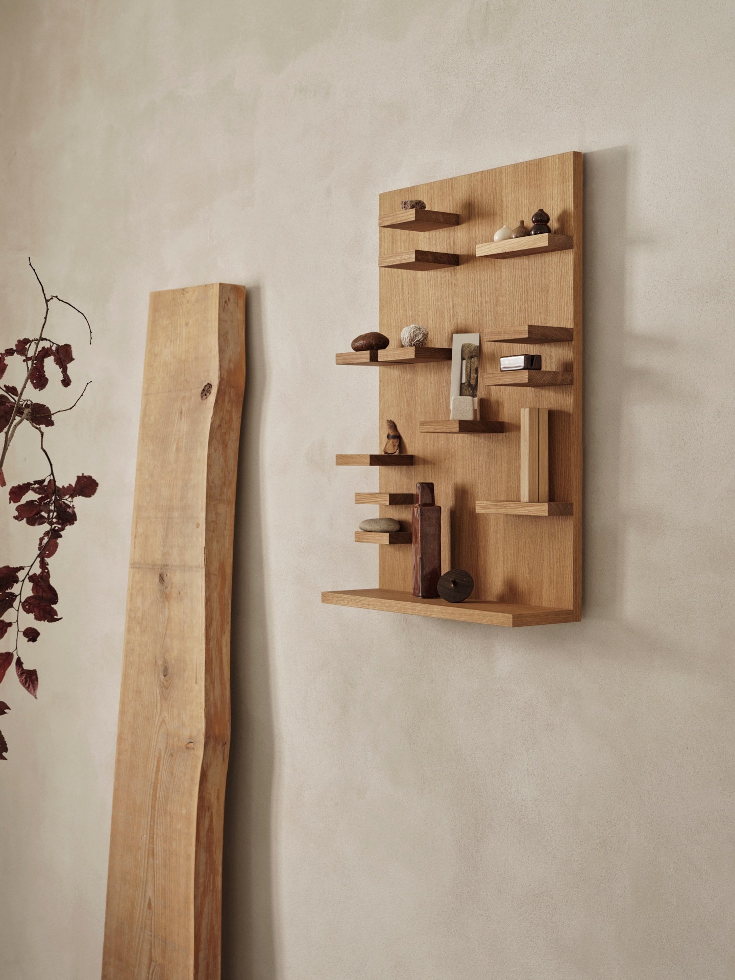 Ferm Living Parade wandplank Oiled Oak
