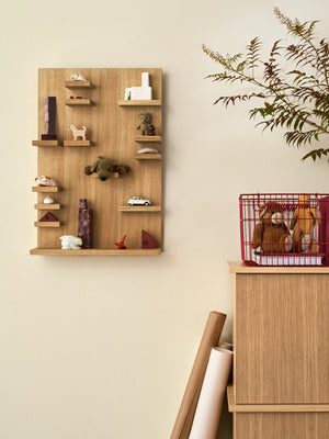 Ferm Living Parade wandplank Oiled Oak