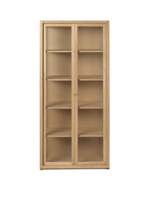 Ferm Living Reed vitrinekast Naturel