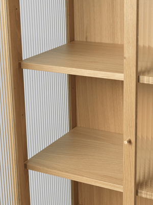 Ferm Living Reed vitrinekast Naturel