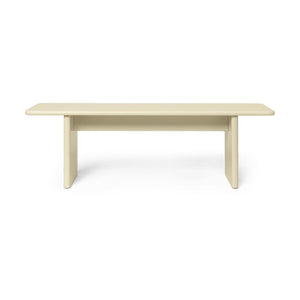 Ferm Living Rink eetkamerbank 140 cm Eggshell