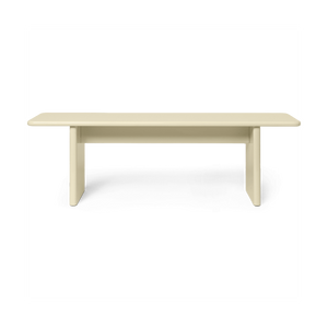 Ferm Living Rink eetkamerbank 140 cm Eggshell