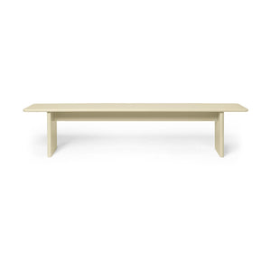 Ferm Living Rink eetkamerbank 200 cm Eggshell
