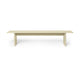 Ferm Living Rink eetkamerbank 200 cm Eggshell