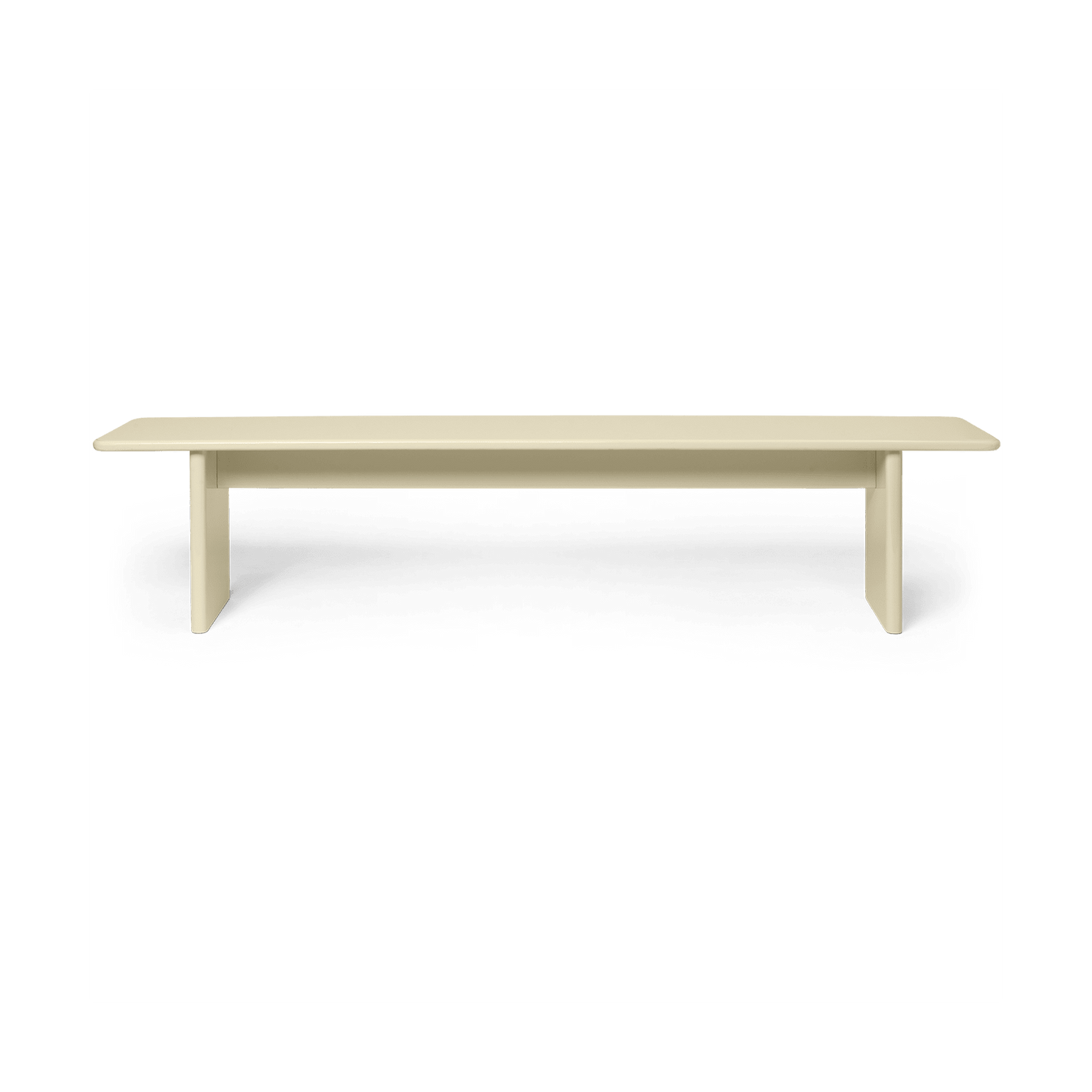Ferm Living Rink eetkamerbank 200 cm Eggshell