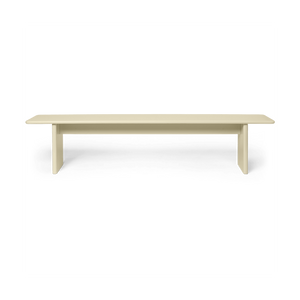 Ferm Living Rink eetkamerbank 200 cm Eggshell