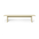 Ferm Living Rink eetkamerbank 200 cm Eggshell