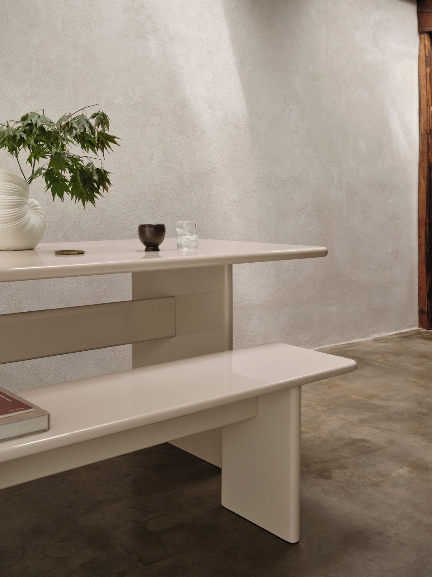 Ferm Living Rink eettafel Eggshell