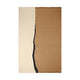 Ferm Living Soil Kelim vloerkleed Dark Sand/Off-white