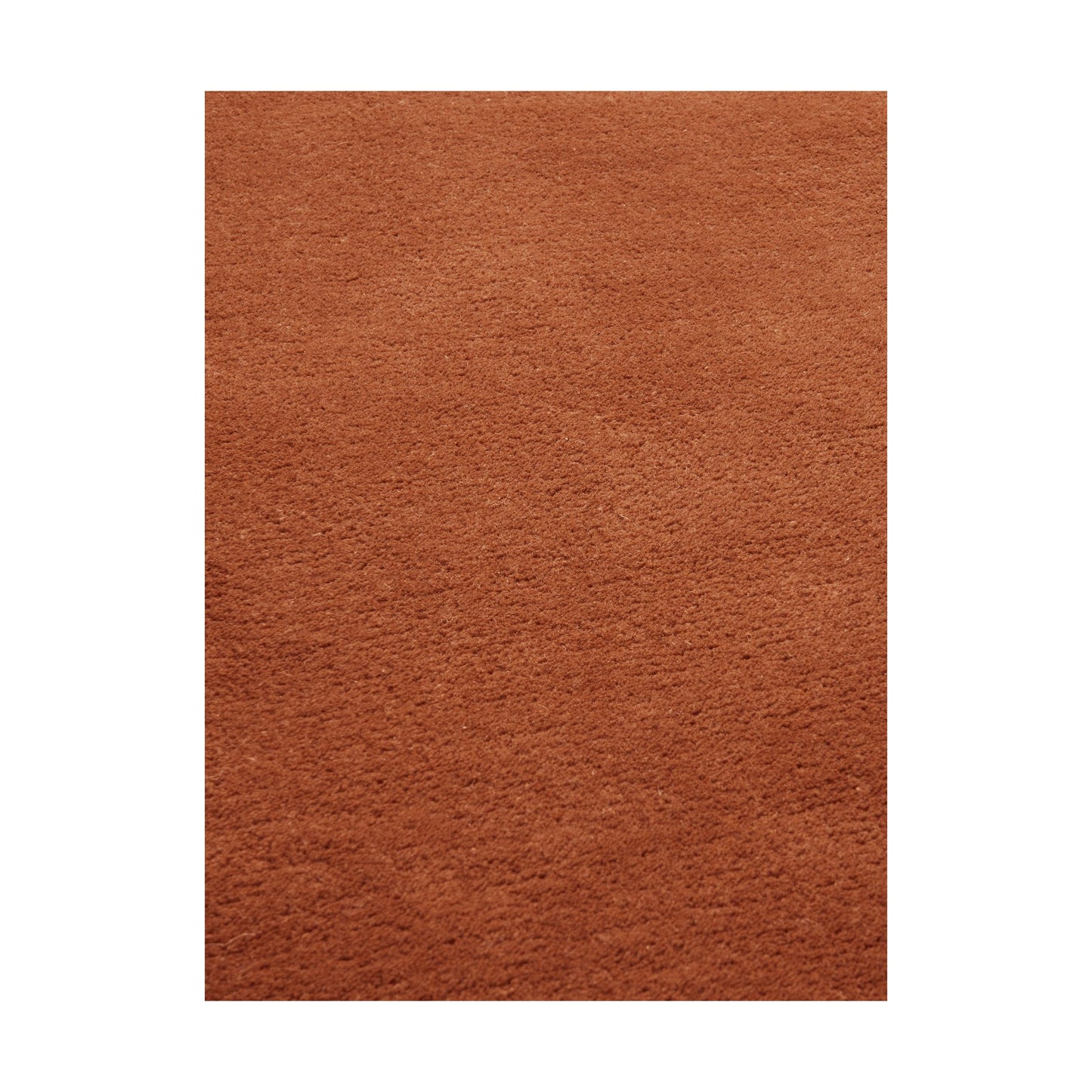 Ferm Living Stille vloerkleed 240x240 cm Roodbruin