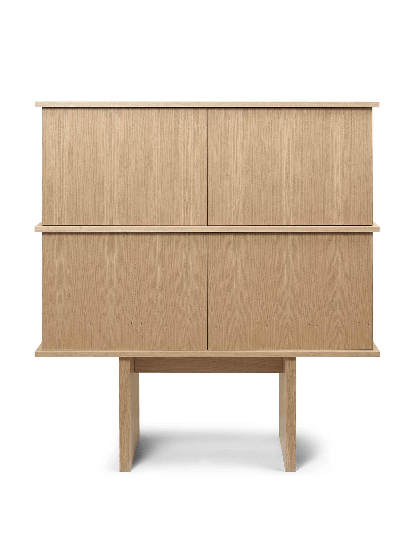 Ferm Living Stilt Double opbergkast eiken Naturel