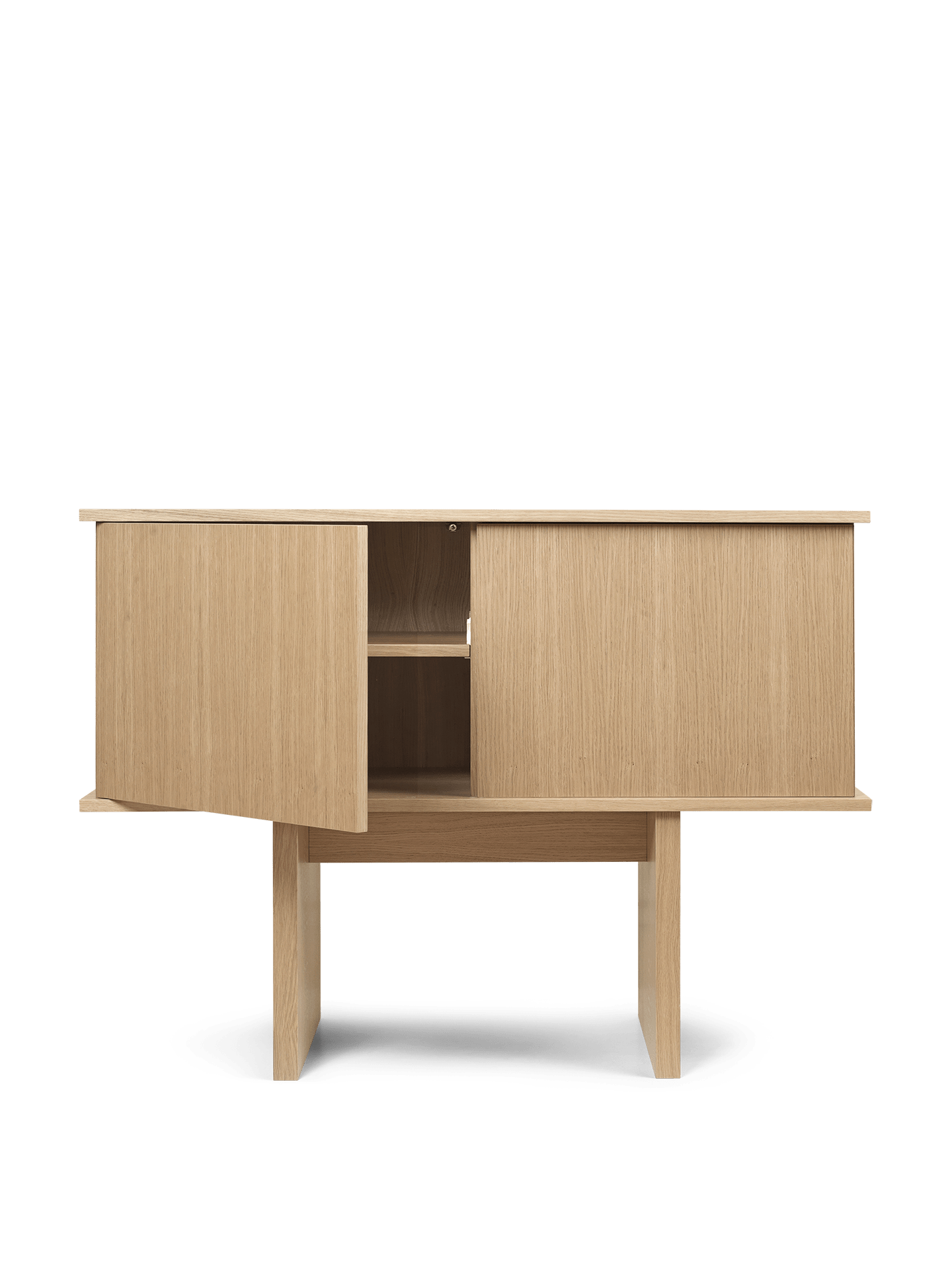 Ferm Living Stilt Single opbergkast eiken Naturel