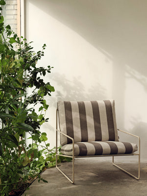 Ferm Living Desert 1-zits tuinbank Cashmere/Chocolate
