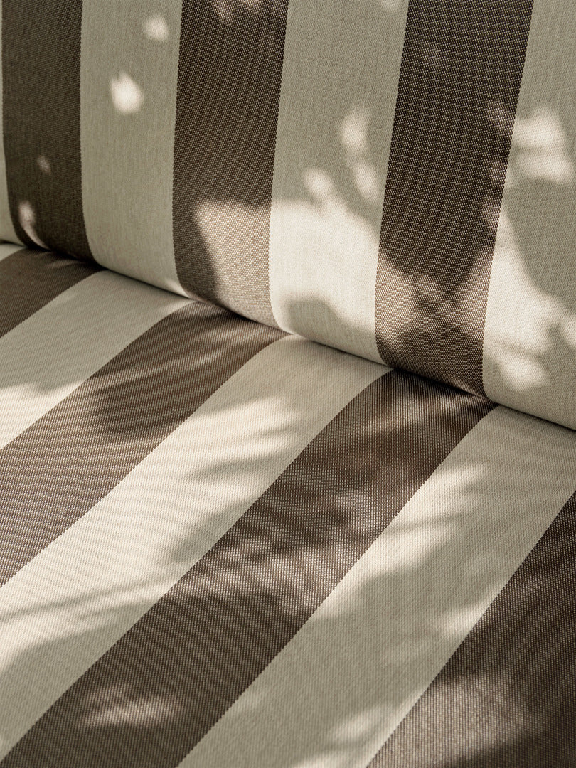 Ferm Living Desert 1-zits tuinbank Cashmere/Chocolate