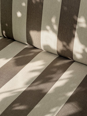 Ferm Living Desert 1-zits tuinbank Cashmere/Chocolate