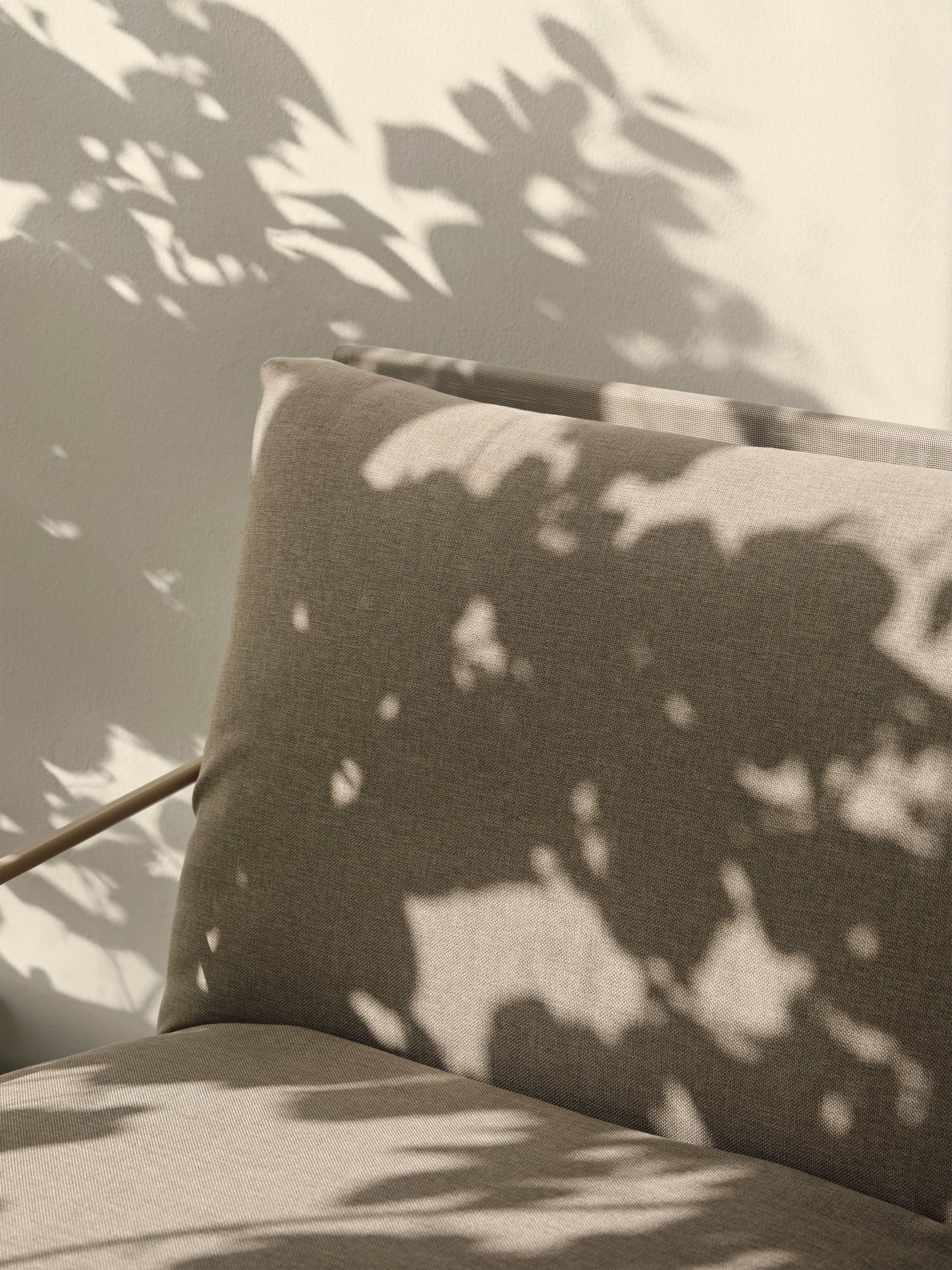 Ferm Living Desert 3-zits tuinbank Cashmere/Dark Sand
