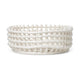 Ferm Living Ceramic Centrepiece opbergmand Off White