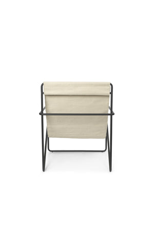 Ferm Living Desert loungestoel Cloud/Black