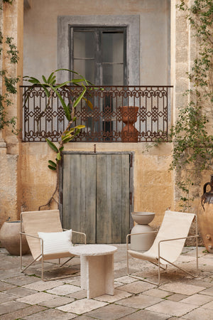 Ferm Living Desert loungestoel Cloud/Olive