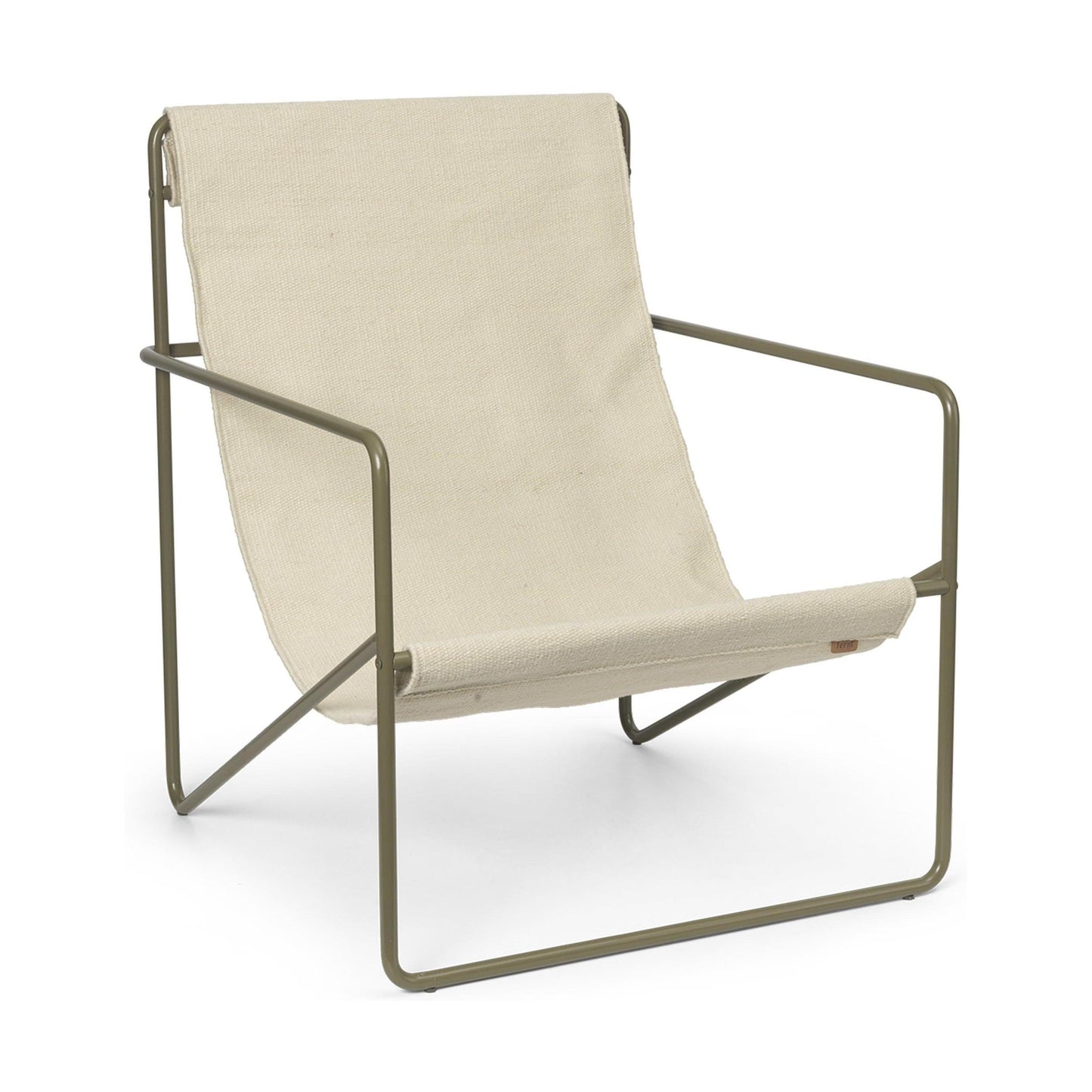 Ferm Living Desert loungestoel Cloud/Olive