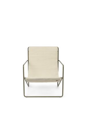 Ferm Living Desert loungestoel Cloud/Olive