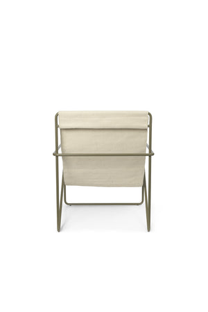 Ferm Living Desert loungestoel Cloud/Olive