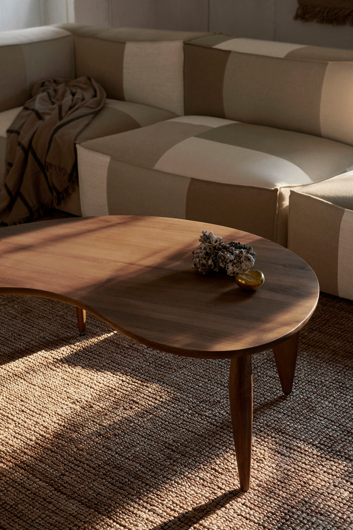 Ferm Living Feve salontafel Walnut