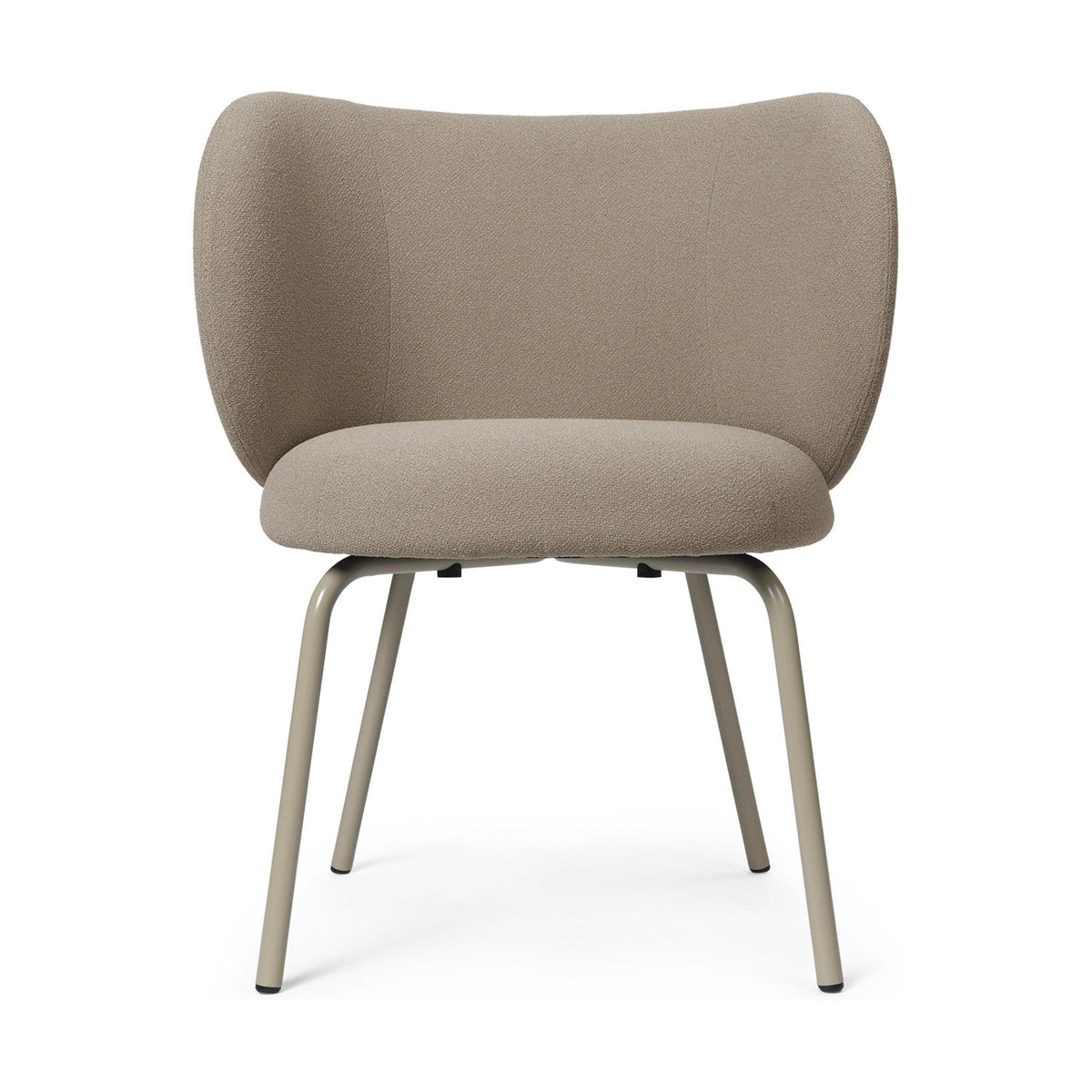 Ferm Living Rico armstoel Grain Cashmere vierpoot cashmere