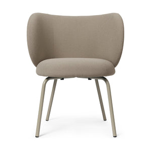 Ferm Living Rico armstoel Grain Cashmere vierpoot cashmere
