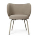 Ferm Living Rico armstoel Grain Cashmere vierpoot cashmere