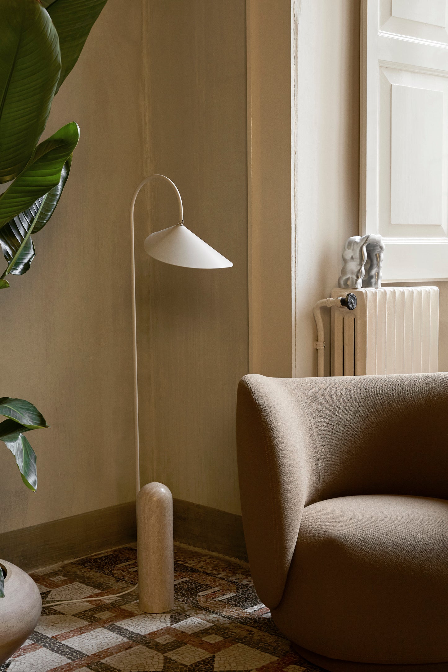 Ferm Living Arum vloerlamp Cashmere