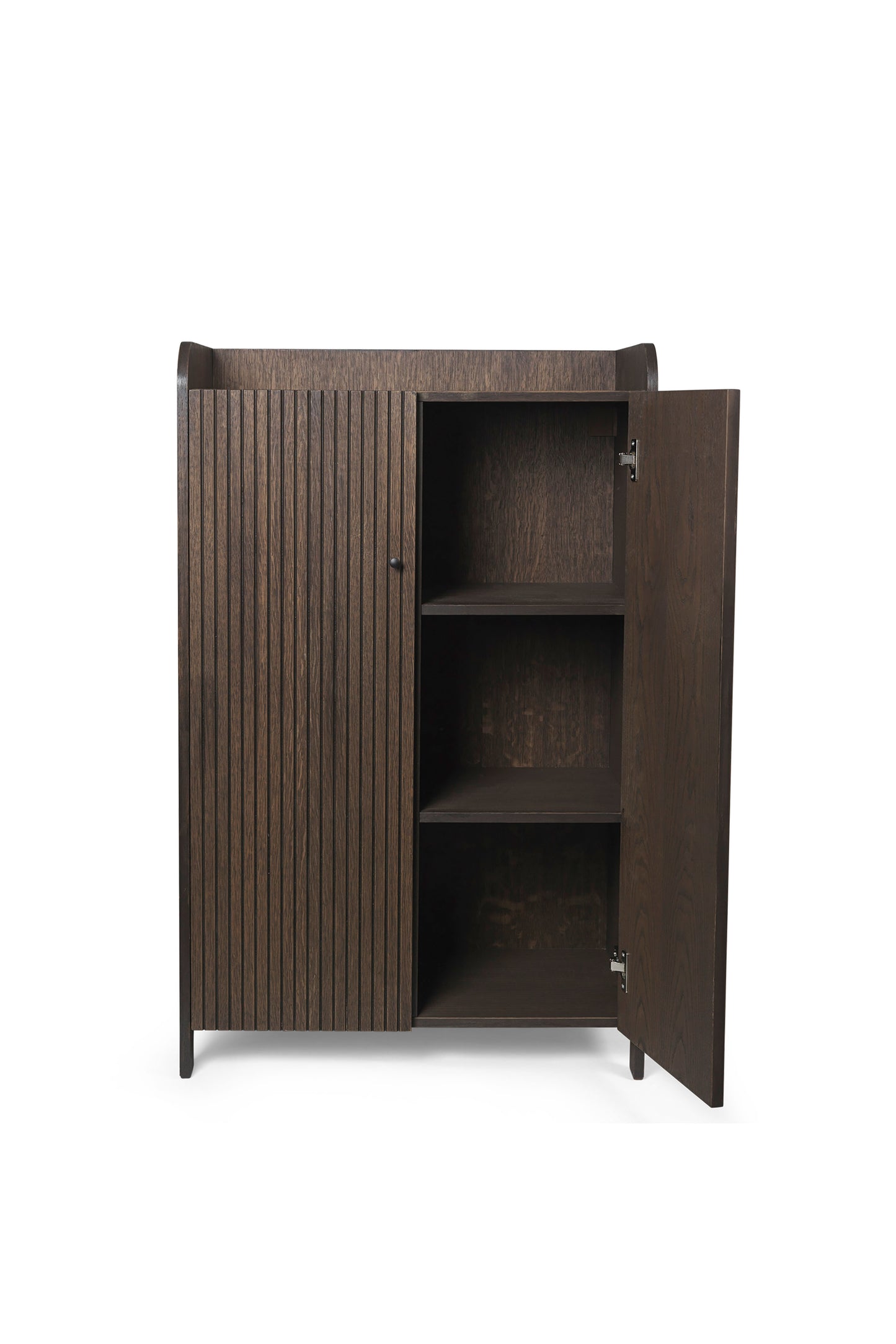 Ferm Living Sill opbergkast 73x110 cm eiken Dark Stained