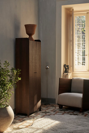 Ferm Living Sill opbergkast 70x200 cm eiken Dark Stained