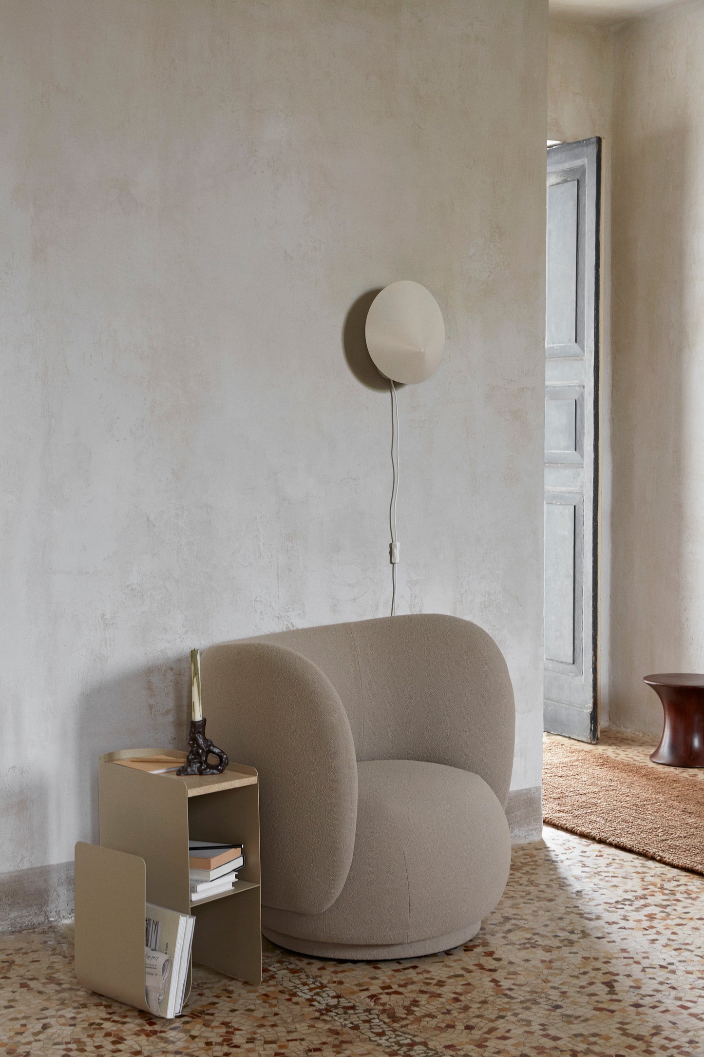 Ferm Living Vault bijzettafel Cashmere