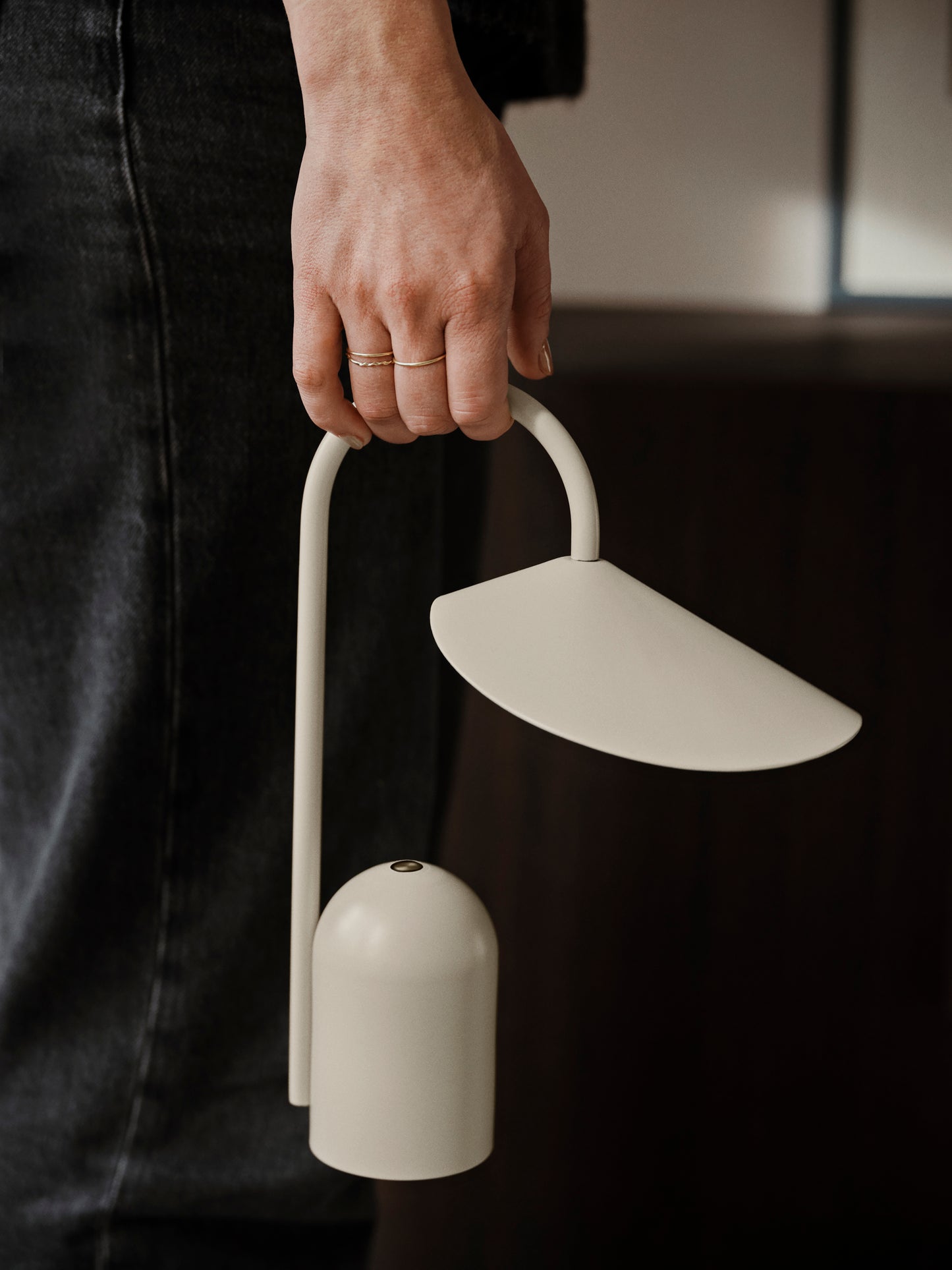Ferm Living Arum tafellamp Cashmere