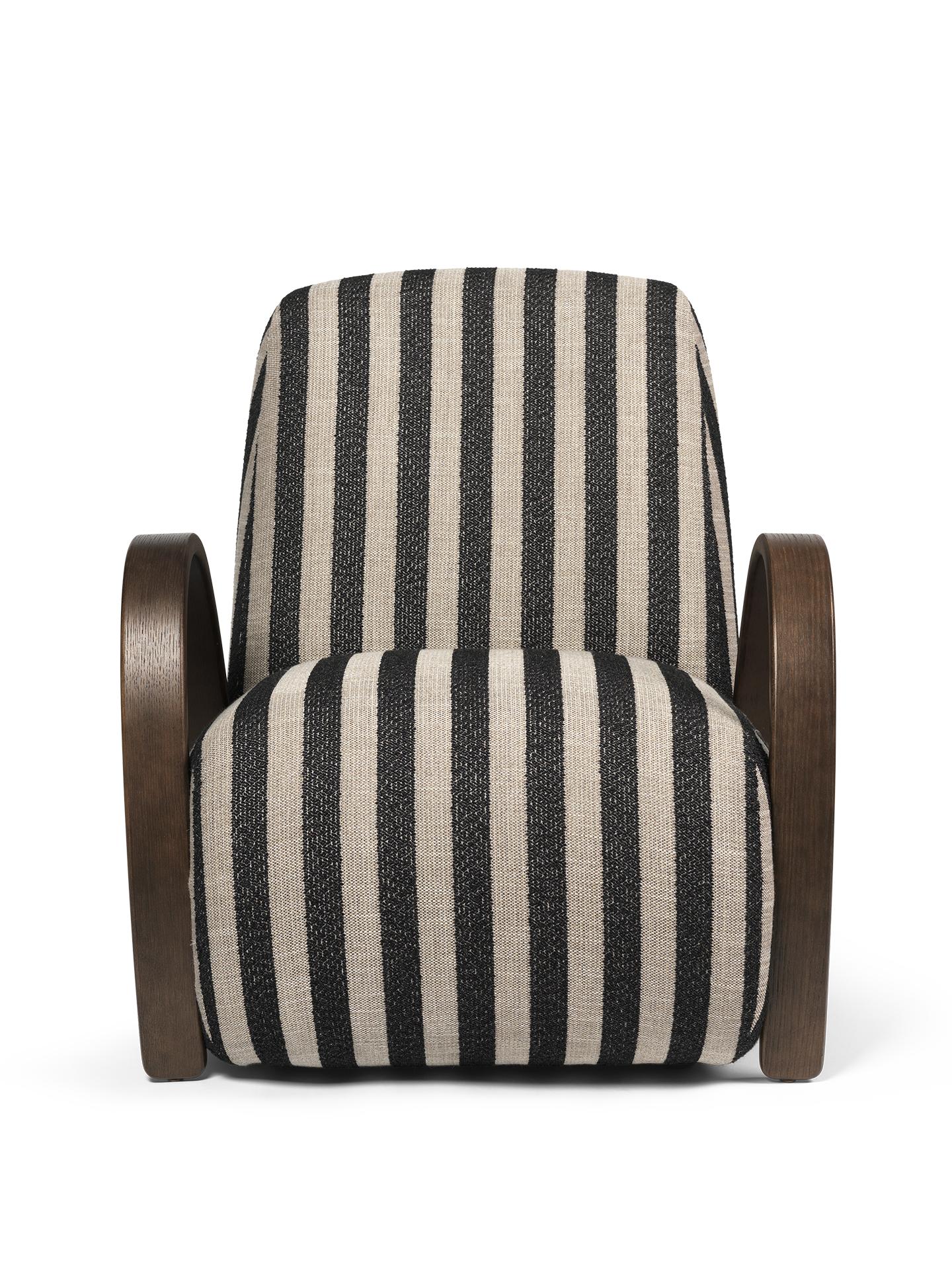 Ferm Living Buur fauteuil Louisiana Sand/Black