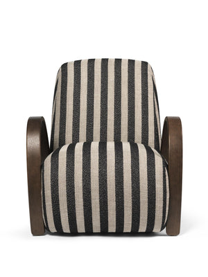 Ferm Living Buur fauteuil Louisiana Sand/Black