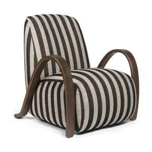 Ferm Living Buur fauteuil Louisiana Sand/Black