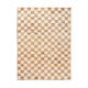 Ferm Living Check Wool Jute vloerkleed 140x200 cm Off-white/Natural