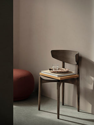 Ferm Living Herman Wood eetkamerstoel Dark Stained Beech