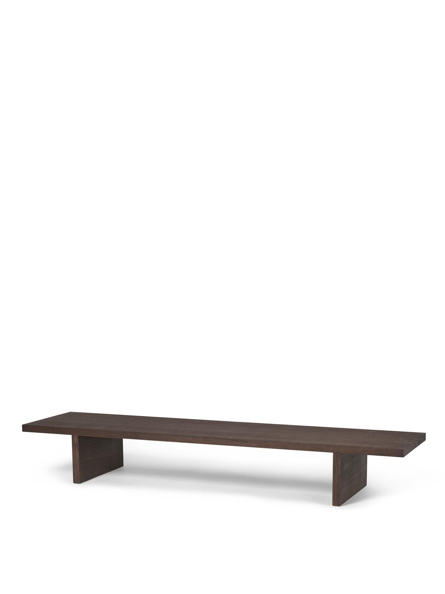 Ferm Living Kona Display salontafel Dark Stained