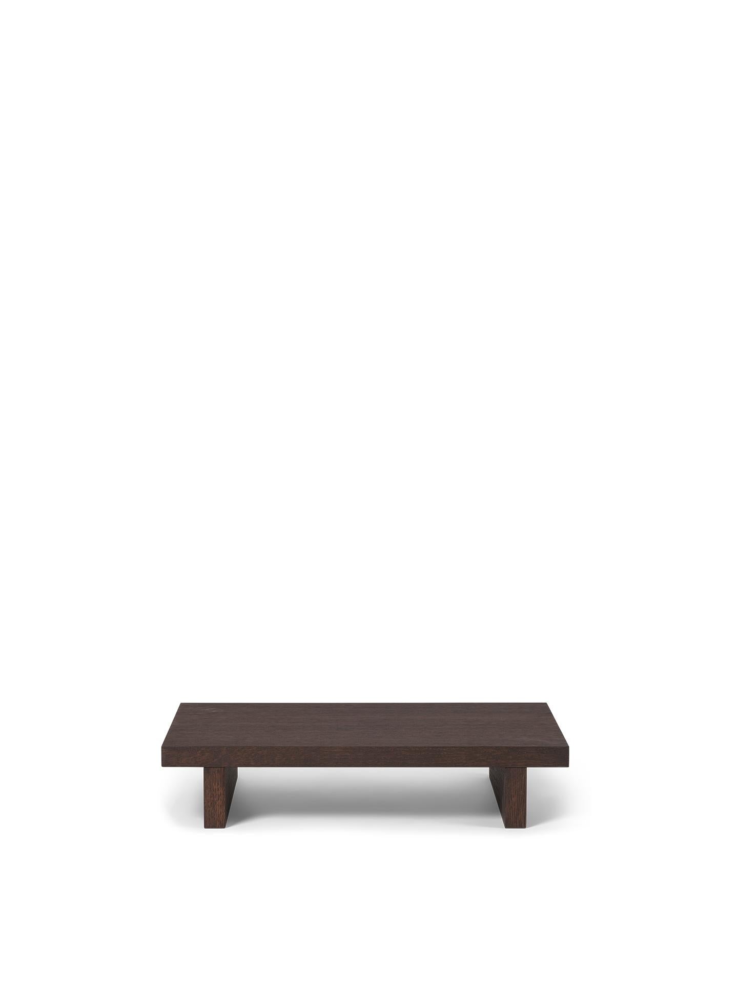 Ferm Living Kona bijzettafel Dark Stained
