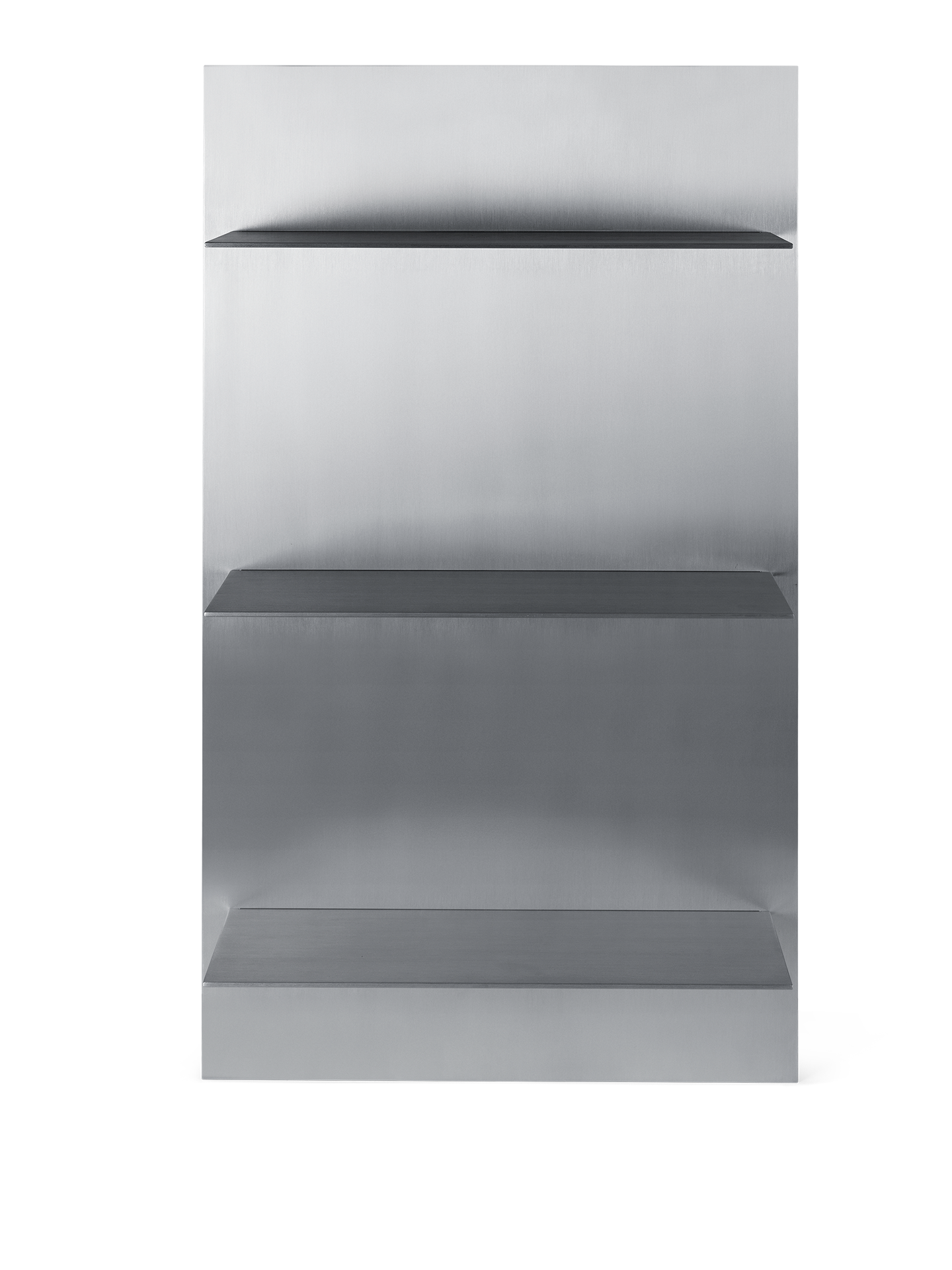Ferm Living Lager Triple wandplank Aluminium