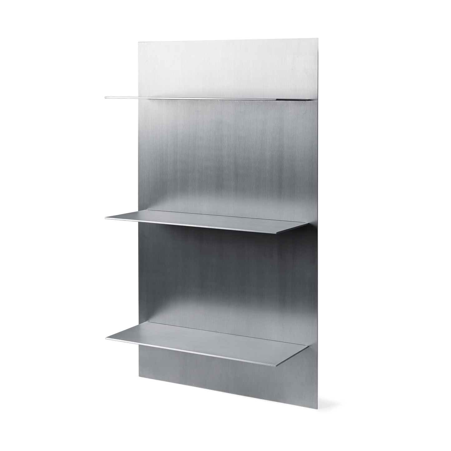 Ferm Living Lager Triple wandplank Aluminium